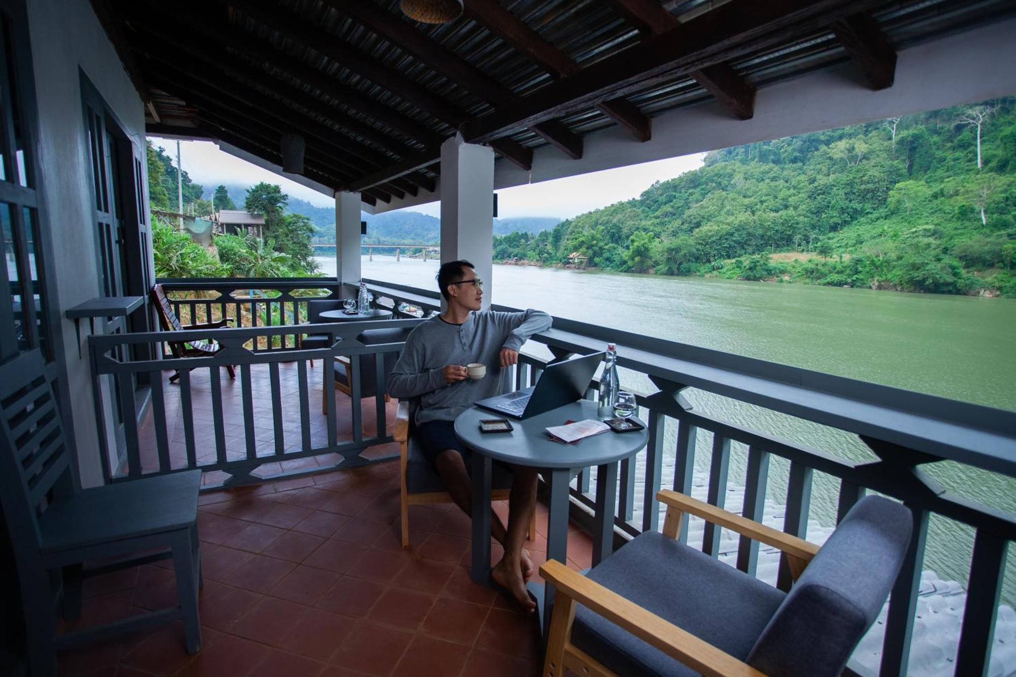 Dokchampa River View Villa Nongkhiaw 外观 照片